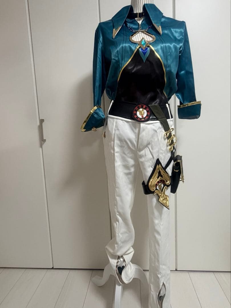 三分妄想　崩壊スターレイル　アベンチュリン　衣装　靴　ウィッグセット