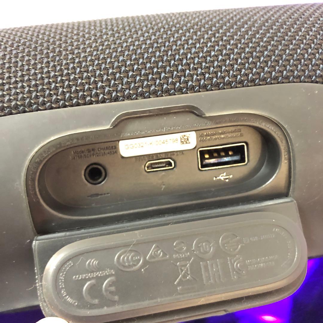 JBL　ポータブルBluetoothスピーカー　CHARGE3　ワイヤレス