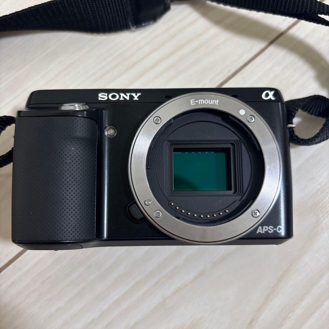 Sony NEX-F3 ミラーレス一眼 付属レンズ2本