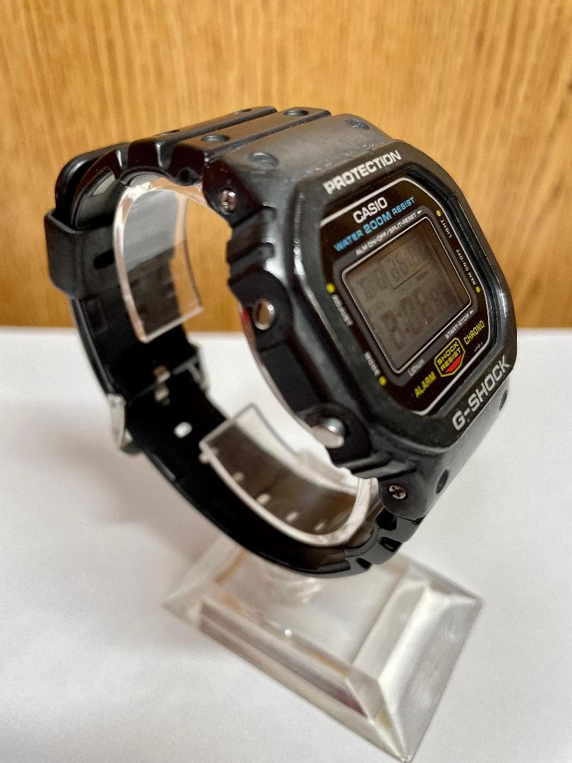 ★G-SHOCK DW-5600C-1V 901 スピード 海外 グリーン電球