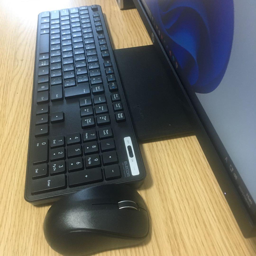 HP 23.8'モニター デスクトップ Win11 i5 SSD Office