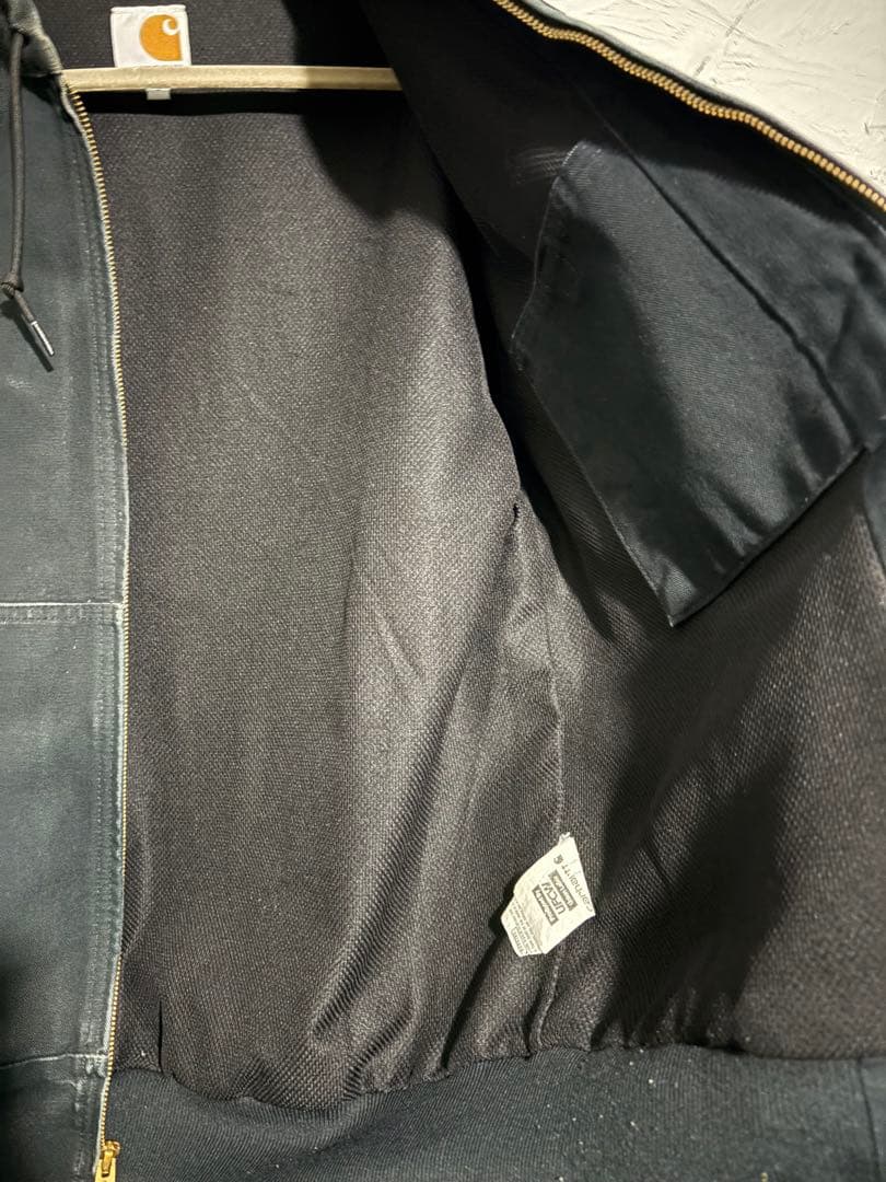 【USA製】carhartt アクティブジャケット J131 BLK