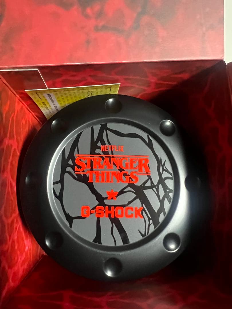 G-SHOCK STRANGER THINGS ブラック　CASIO 時計