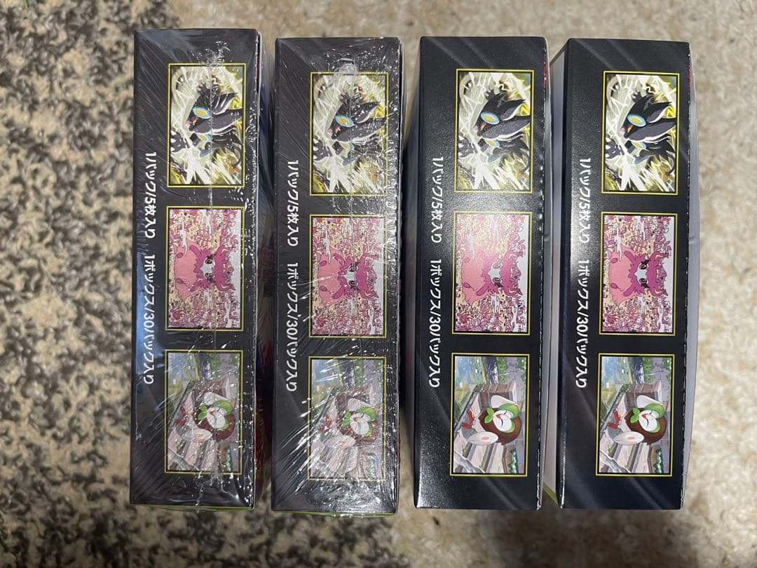 ムニキスゼロ 4BOX、メガエルレイドex 2セット