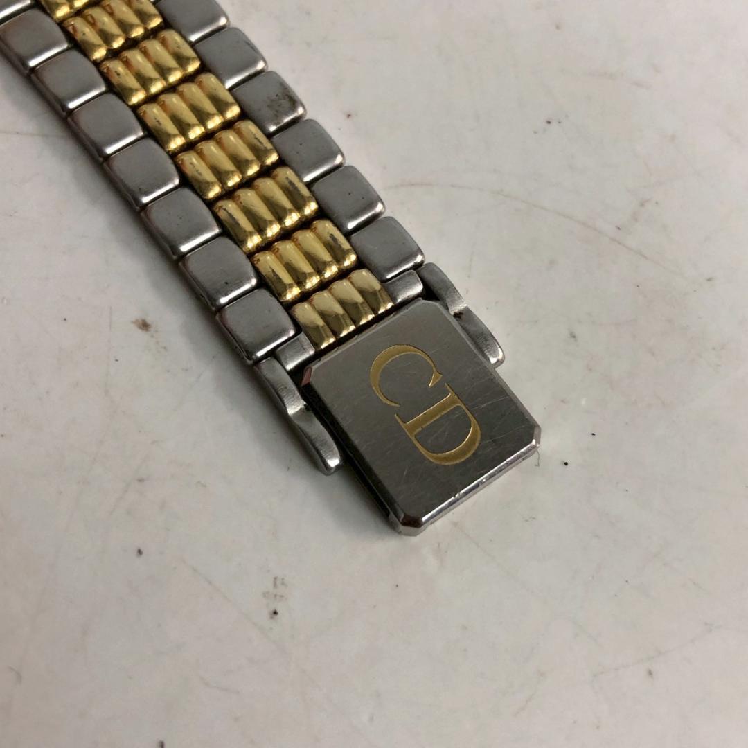 Christian Dior クリスチャンディオール アナログ 腕時計 ゴールド