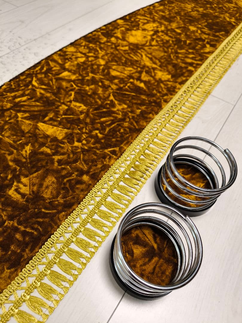 専用出品！チンチラダッシュマット！ゴールドブラウン　ドリンクホルダーセット