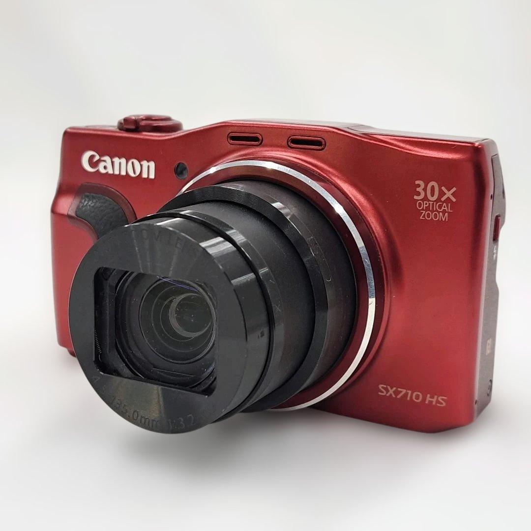 Canon Power Shot SX710HS デジタルカメラ レッド 稼働品