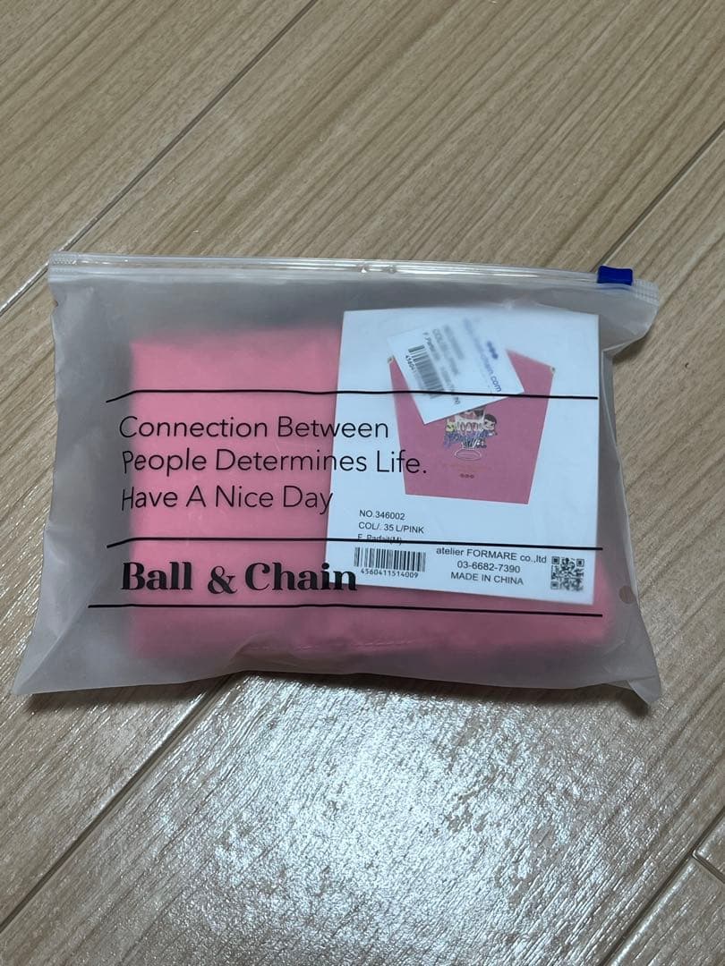 FUJIYA ペコちゃん × Ball＆Chain　限定色ピンク