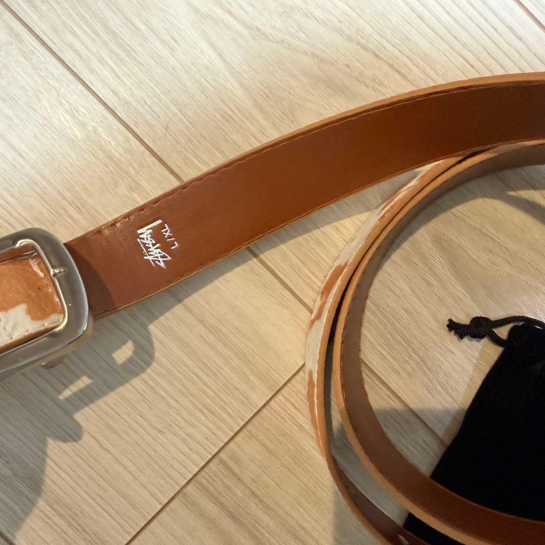Stussy ハラコ調 ベルト