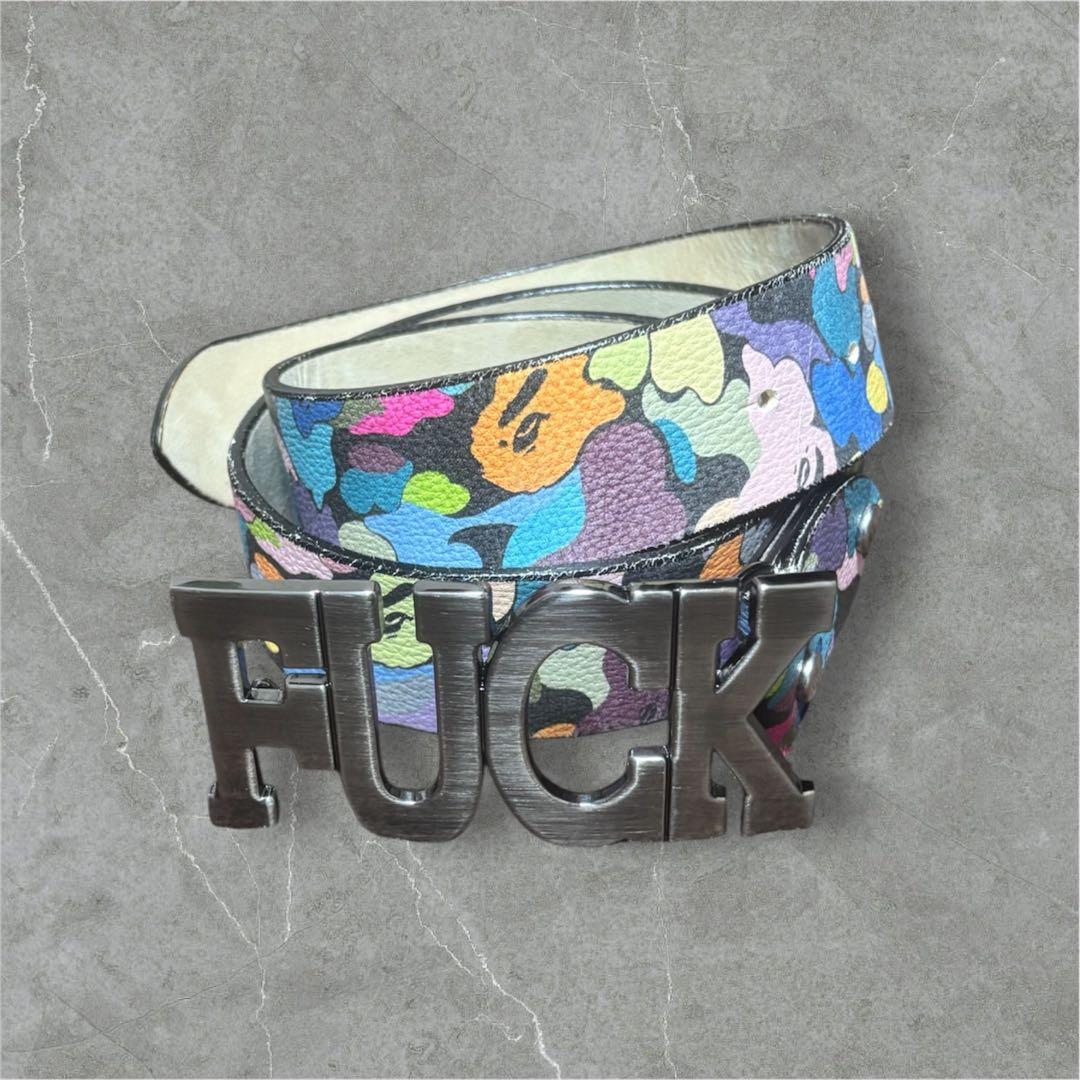 に*ご様 ape×fuck ベルト swag
