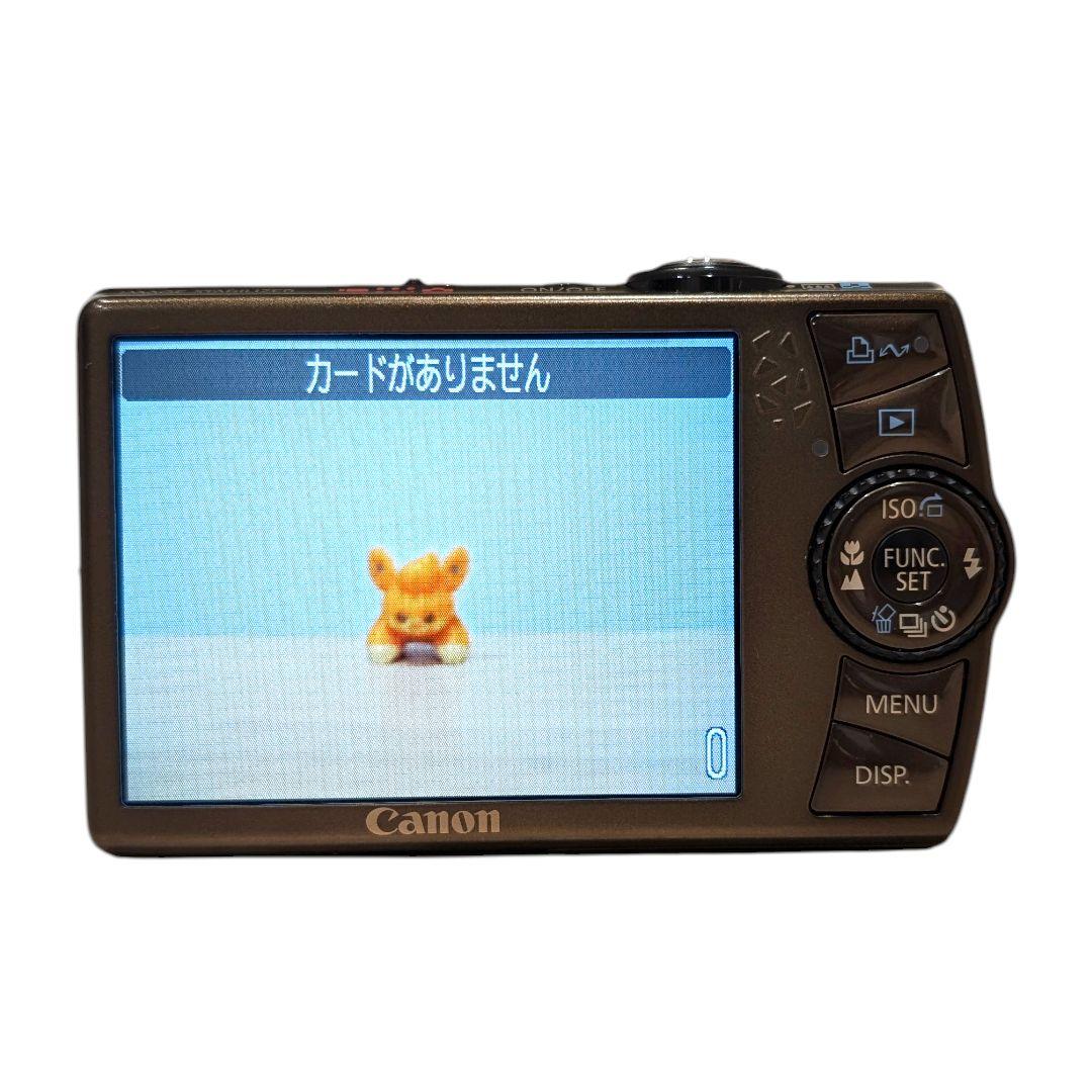 美品 動作確認済 Canon IXY 920IS デジカメ ゴールド 充電器付