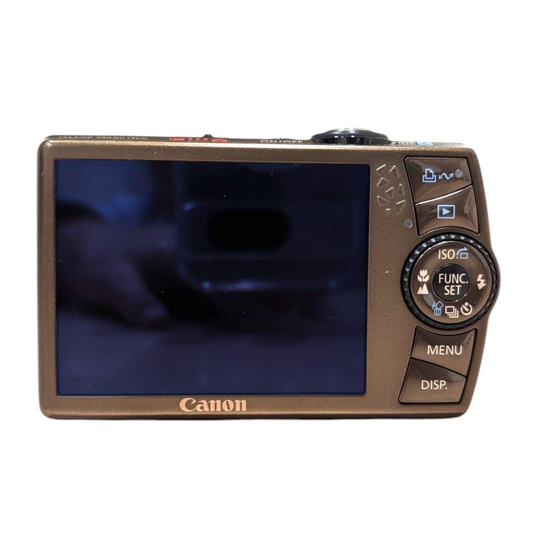 美品 動作確認済 Canon IXY 920IS デジカメ ゴールド 充電器付