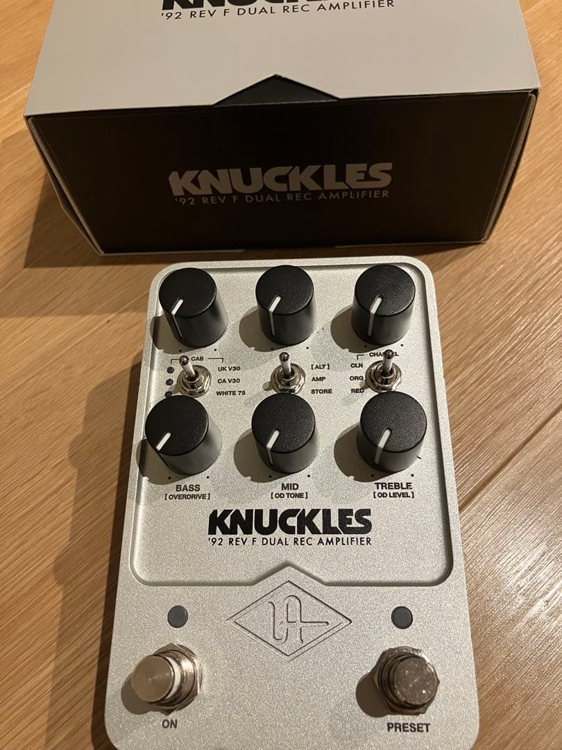 ギター UAFX Knuckles '92 Dual Rec Amplifier