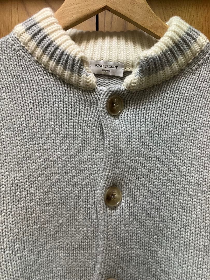 極美品RINGJACETアワードニット ジャケット ships beams