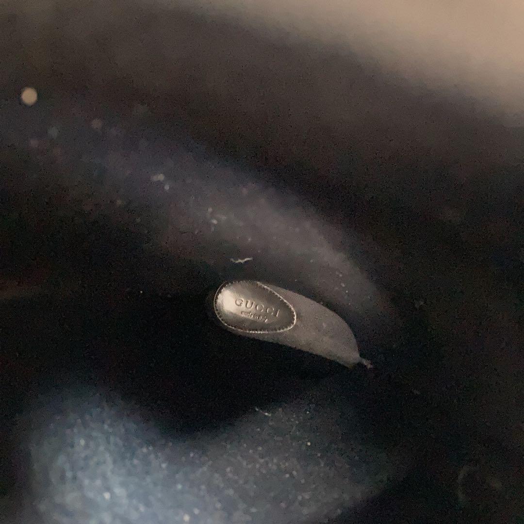 GUCCI グッチ レインブーツ GG柄 36 23cm ブラック