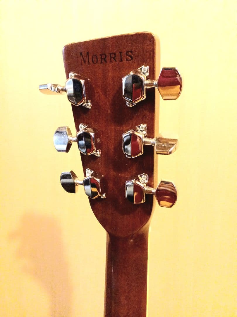 【送料込】【美品】【美音】モーリス　MORRIS 　牛骨サドルナット　整備済
