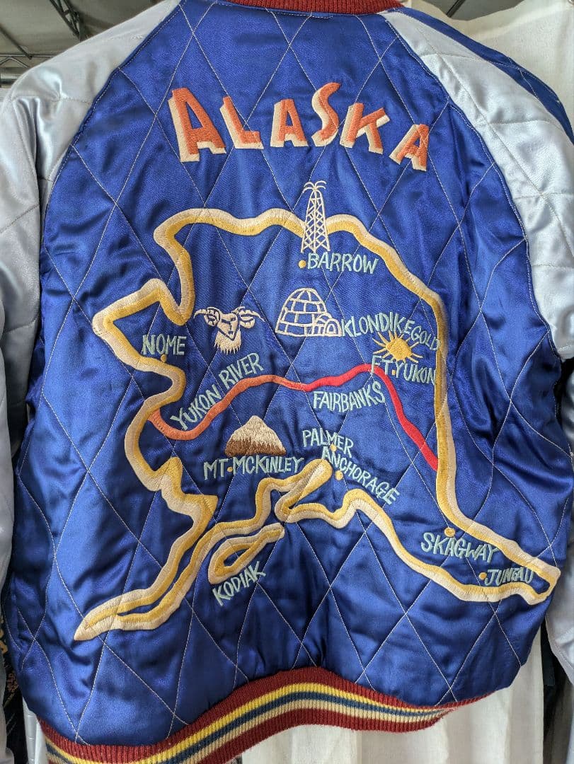 テーラー東洋　アラスカジャン　M 【ジャンク／ジッパー破損】