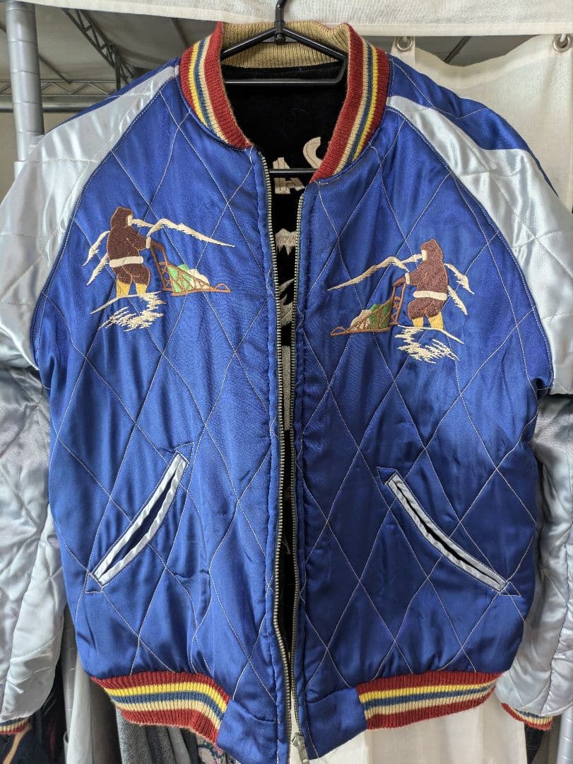 テーラー東洋　アラスカジャン　M 【ジャンク／ジッパー破損】