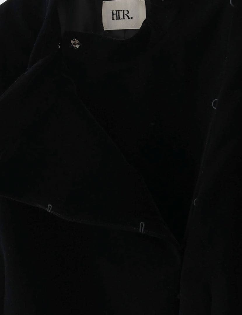 HER. ベロアパワーショルダー