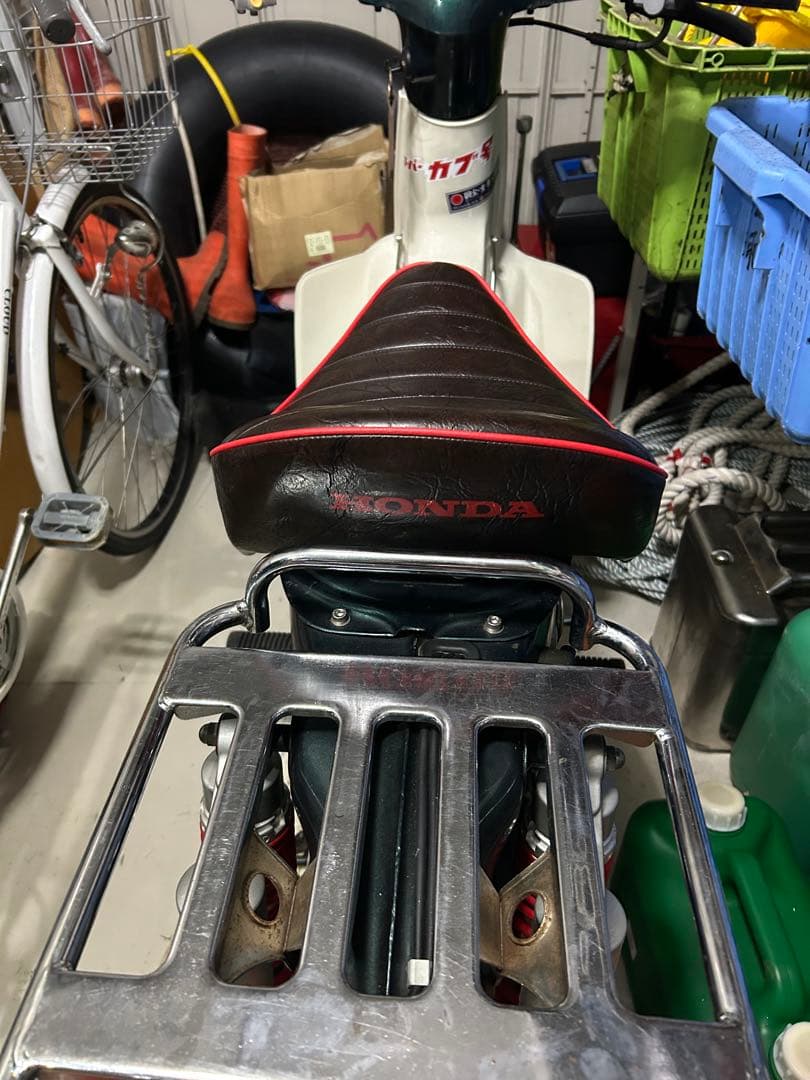 スーパーカブ70DX チョビサン&タンデムシート