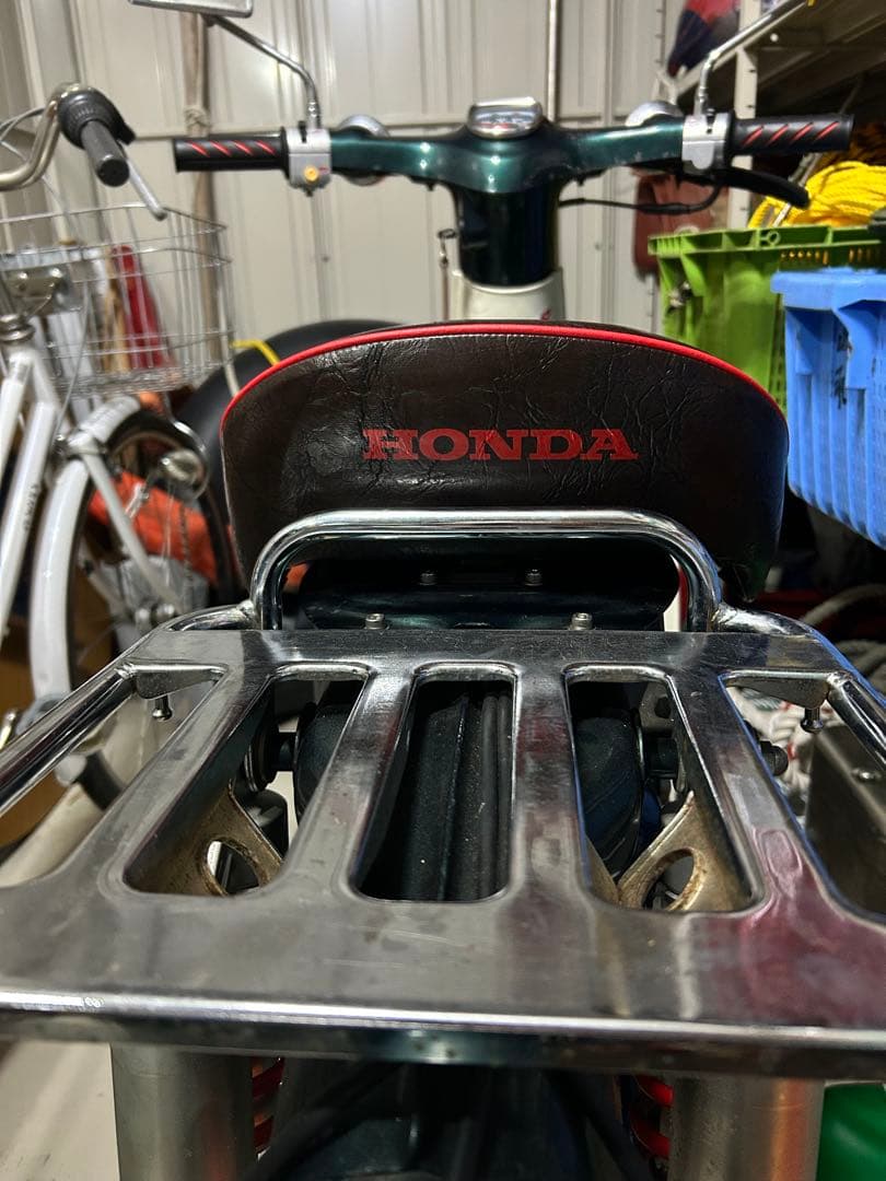 スーパーカブ70DX チョビサン&タンデムシート