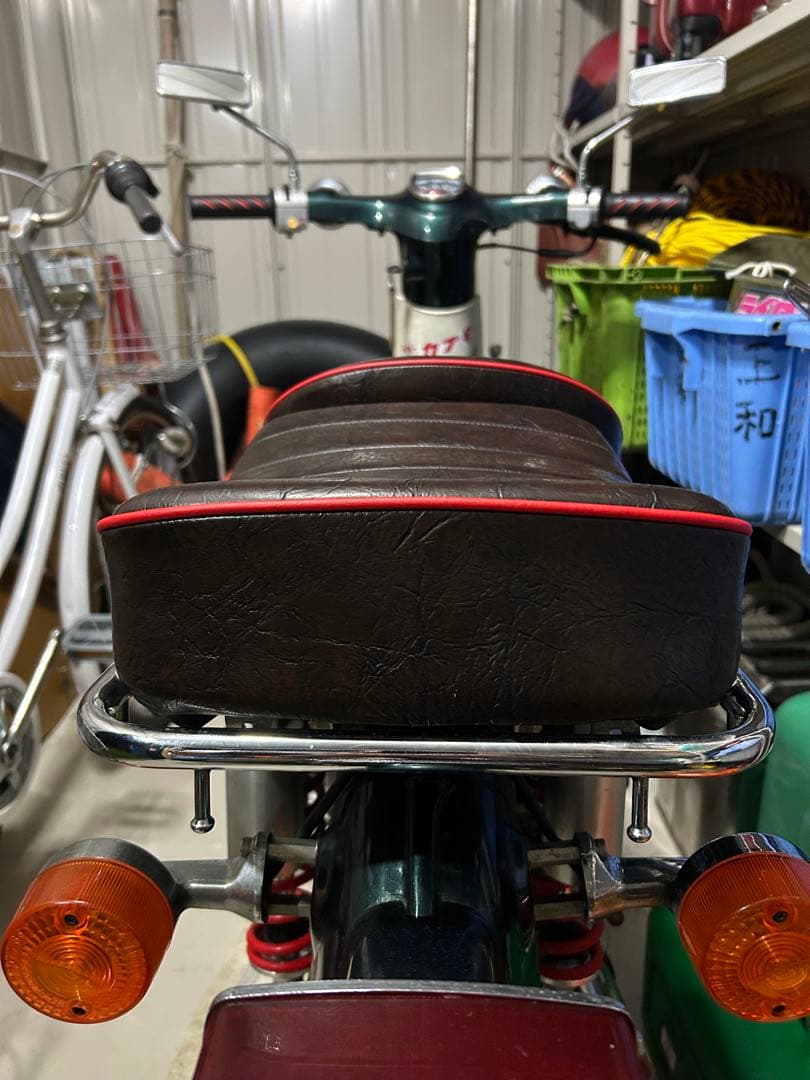 スーパーカブ70DX チョビサン&タンデムシート