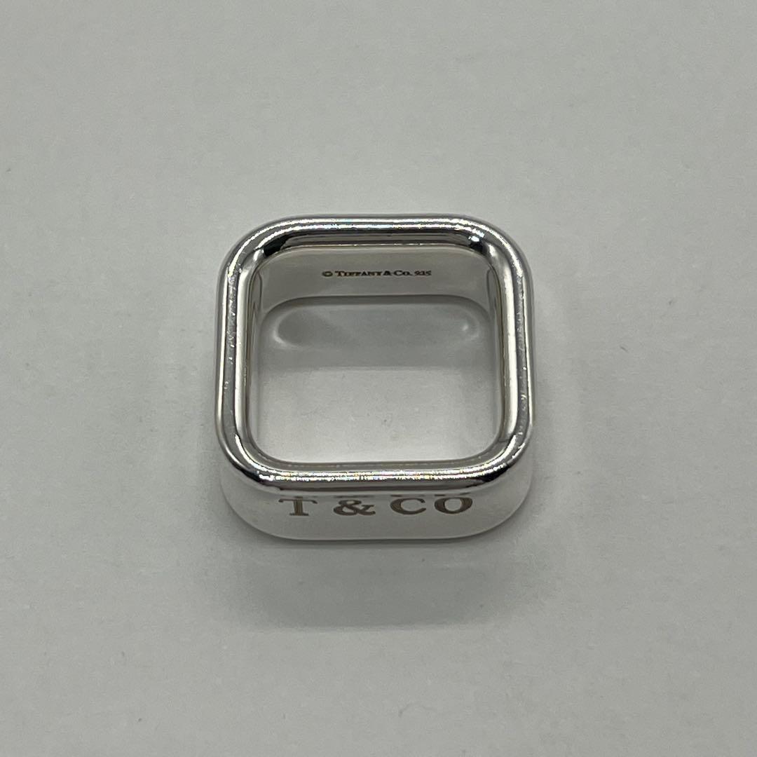 ティファニー TIFFANY 1837 スクエアリング 約12号 SV925