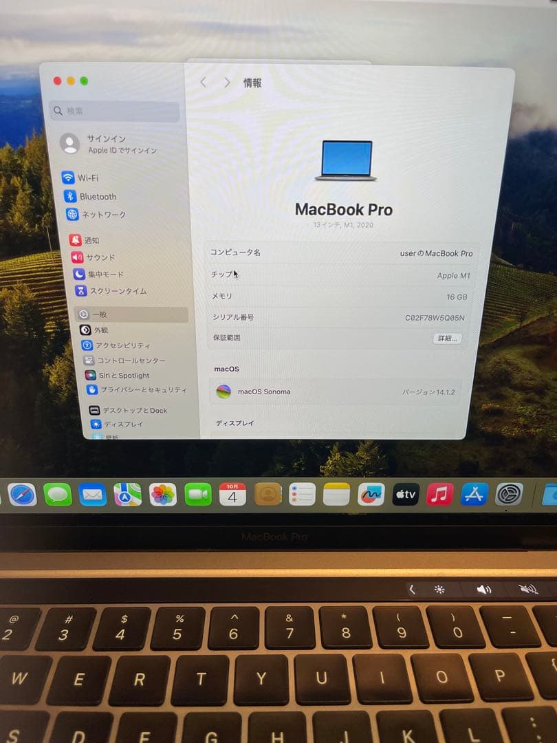 Apple MacBook Pro13インチ