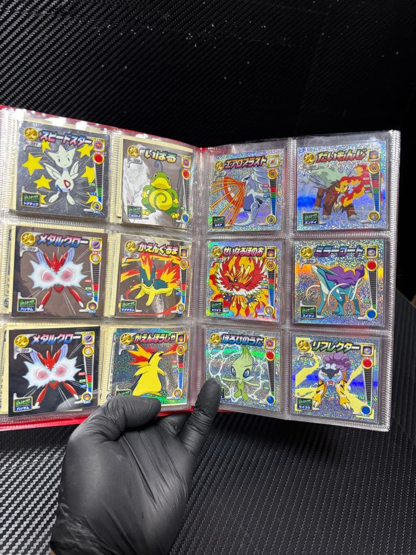 最強シール烈伝ポケモンシールポケットモンスター列伝アマダカード明治amada金銀