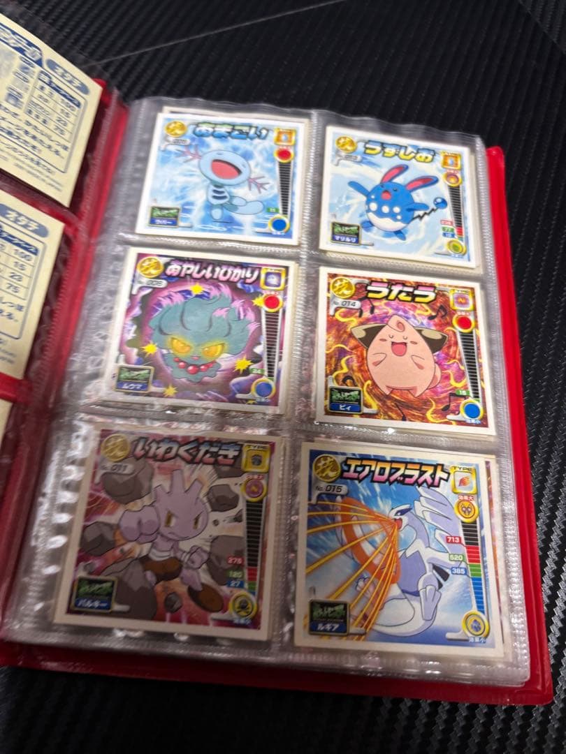 最強シール烈伝ポケモンシールポケットモンスター列伝アマダカード明治amada金銀