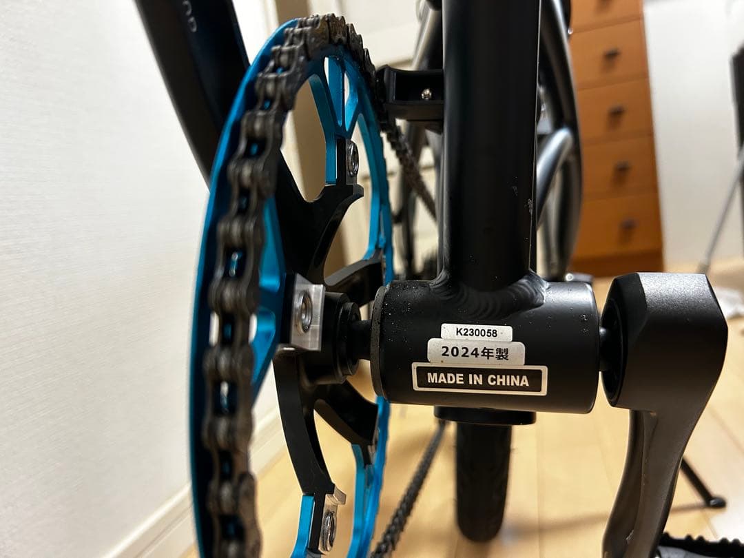 RENAULT LIGHT10 折りたたみ自転車 マットブラック