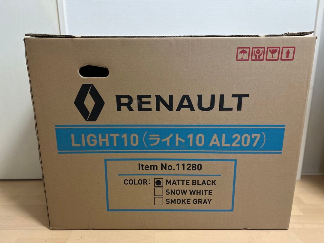 RENAULT LIGHT10 折りたたみ自転車 マットブラック