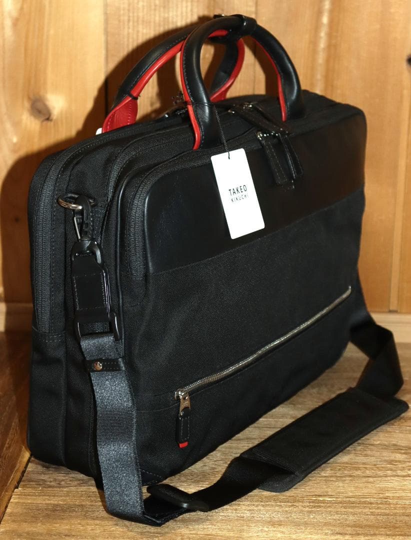 新品 TAKEO KIKUCHI トリッパー ビジネスバッグ ダブルルーム Ⓗ