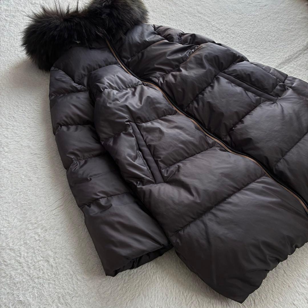 ナノユニバース 西川ダウン ダウンコート 38 クリーニング済 ダウンジャケット