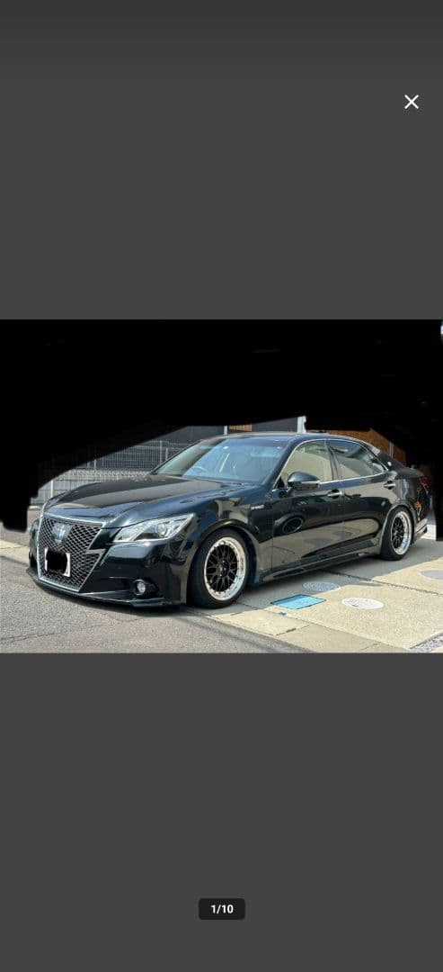 21クラウン メーカー不明 フルタップ式車高調 値下げしました！