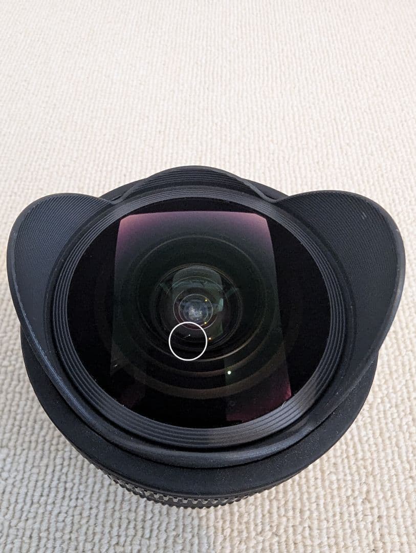SIGMA 10mm F2.8 フィッシュアイレンズ 専用ケース付き