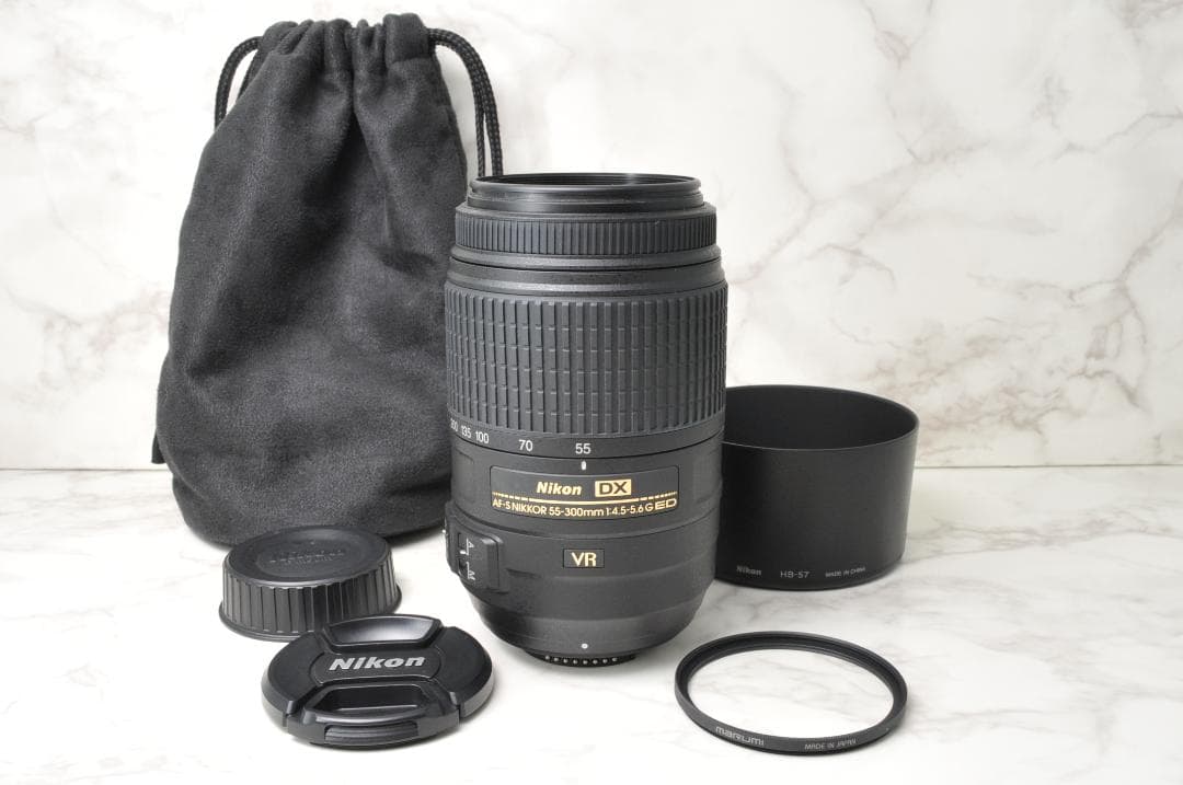 Nikon AF-S 55-300mm VR⭐️超望遠レンズ ニコン ズーム