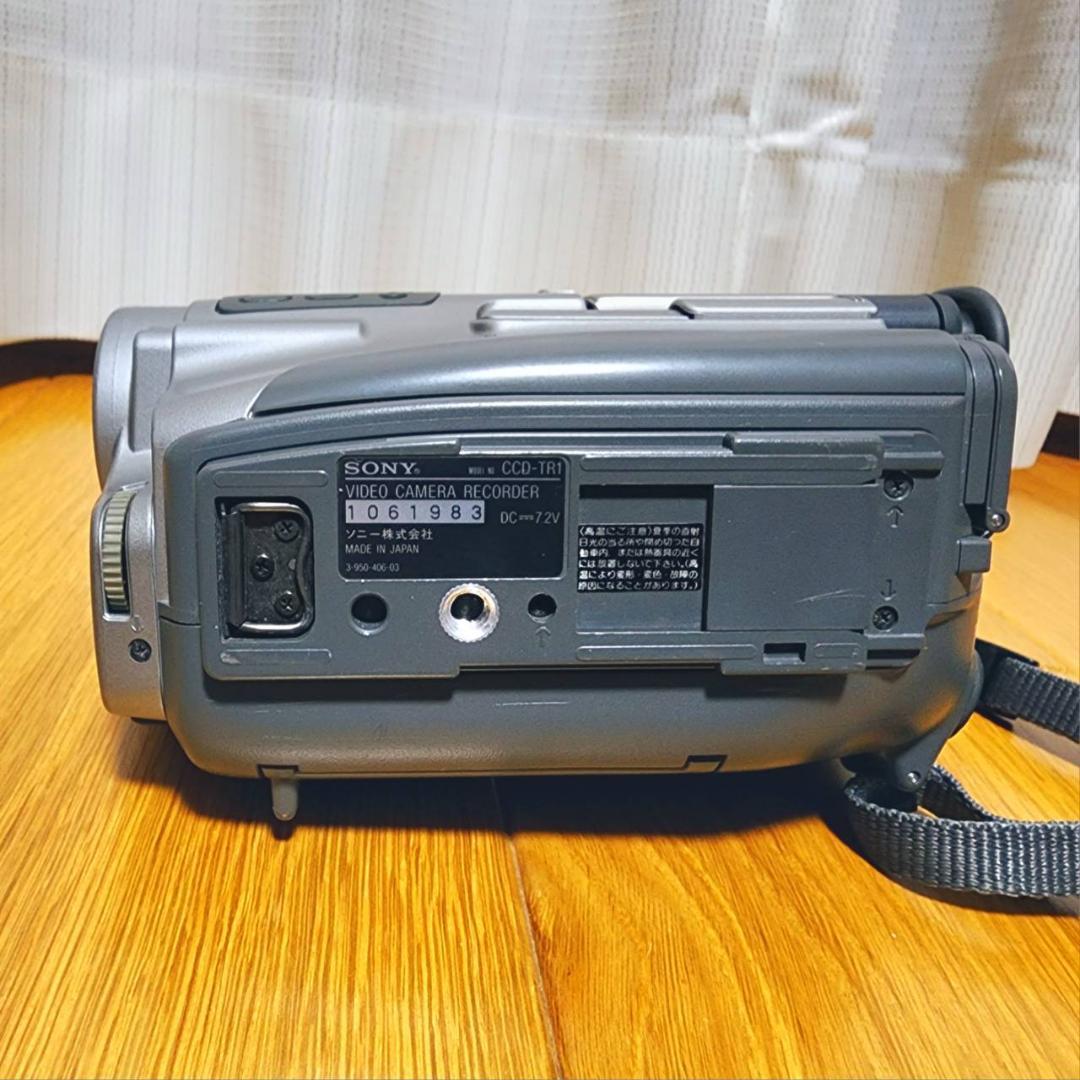 【動作確認済】SONY 高画質 Hi8 ビデオカメラ ステーションセット