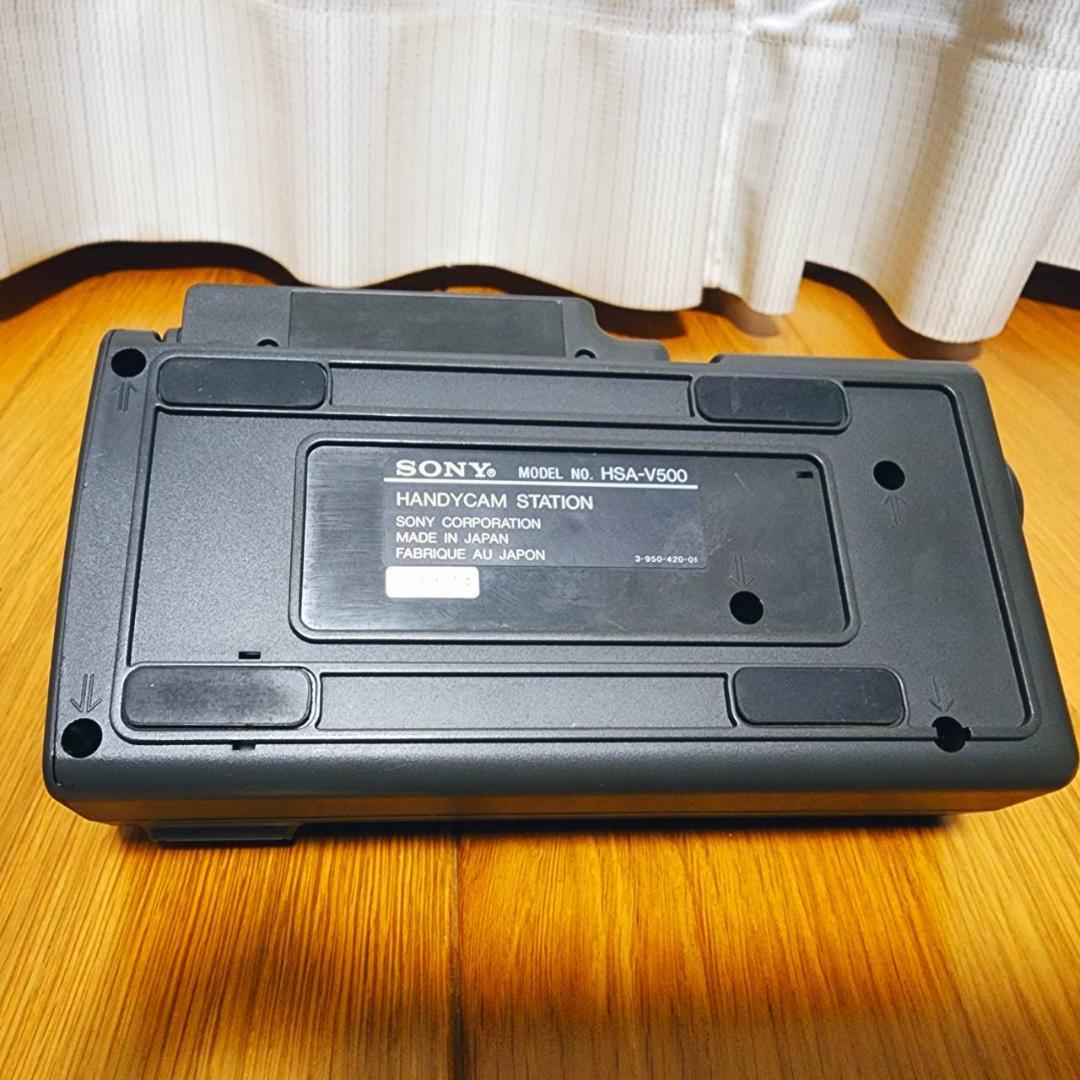 【動作確認済】SONY 高画質 Hi8 ビデオカメラ ステーションセット