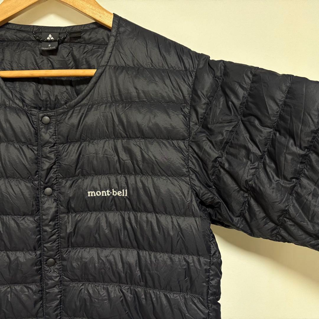 mont-bell スペリオダウン ラウンドネックジャケット　S 黒