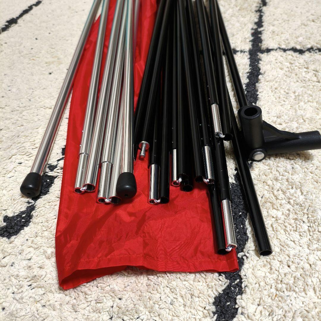 【１回使用】チャムス エーフレームテント３ ティールレッド CH62-1441