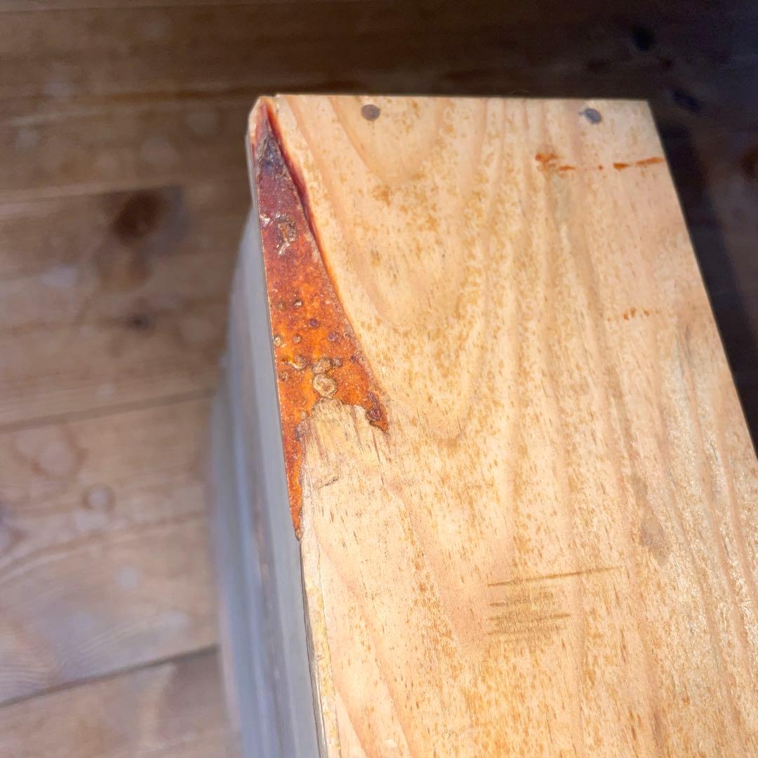 【希少】アンティーク ガラス 戸棚 チェスト キャビネット 飾り棚 昭和レトロ