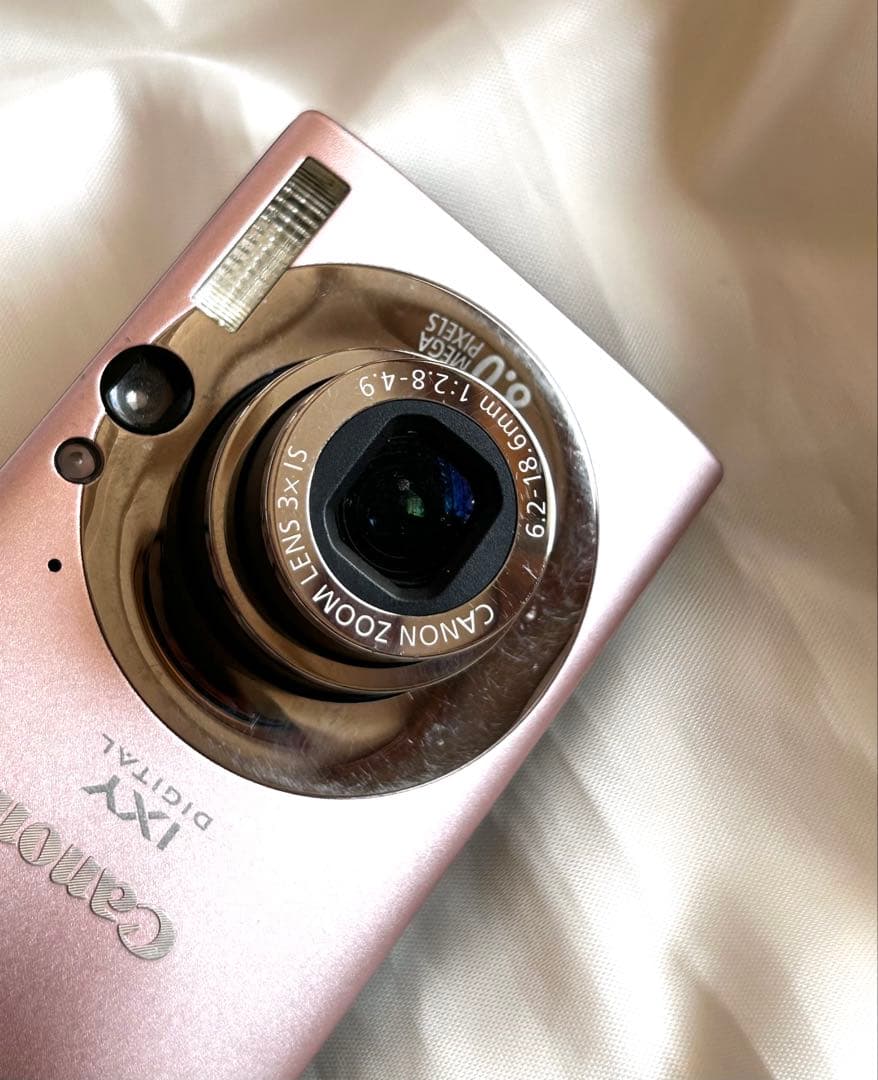 キャノンCanon IXY DIGITAL 20 IS （ピンク）動作品