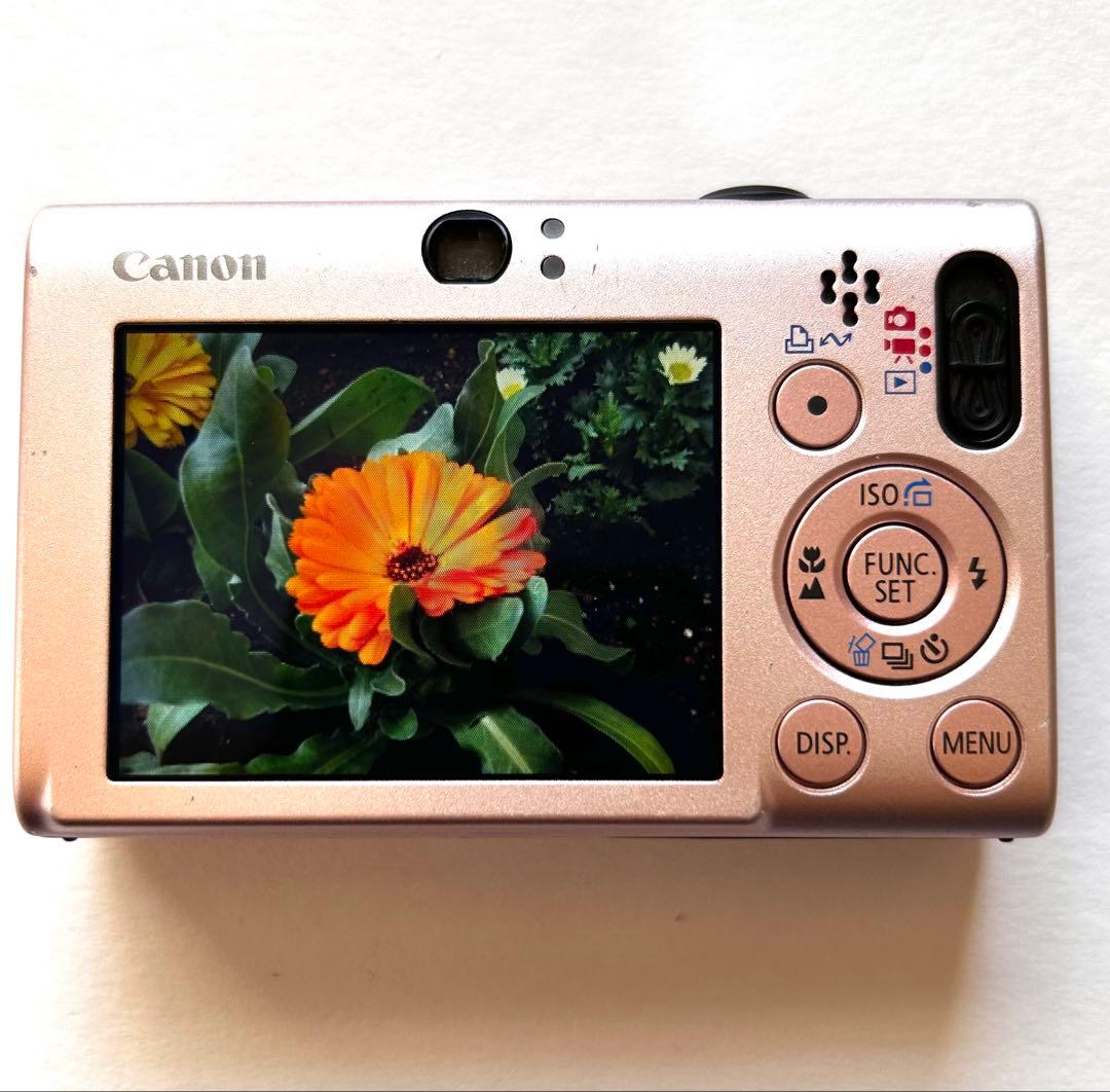 キャノンCanon IXY DIGITAL 20 IS （ピンク）動作品