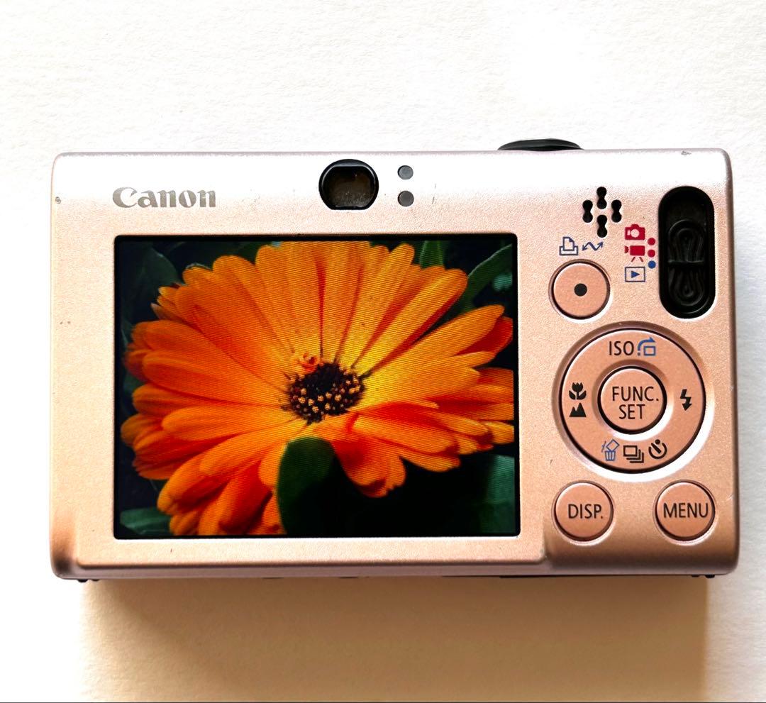キャノンCanon IXY DIGITAL 20 IS （ピンク）動作品