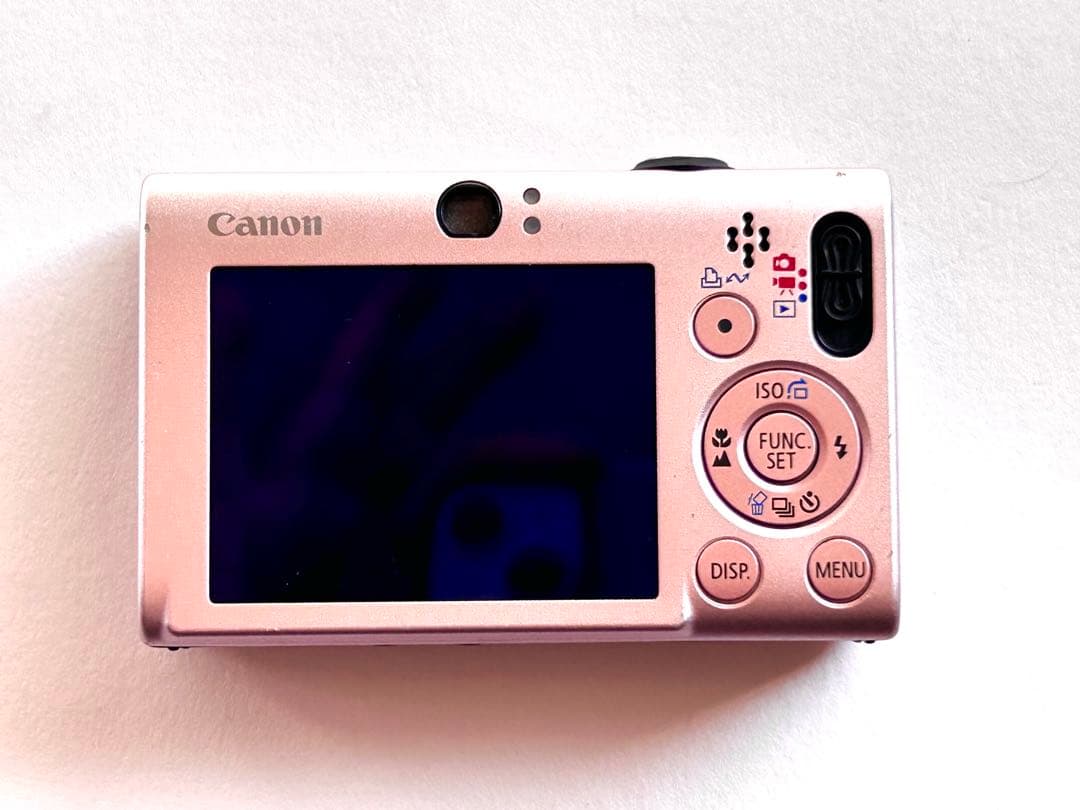 キャノンCanon IXY DIGITAL 20 IS （ピンク）動作品