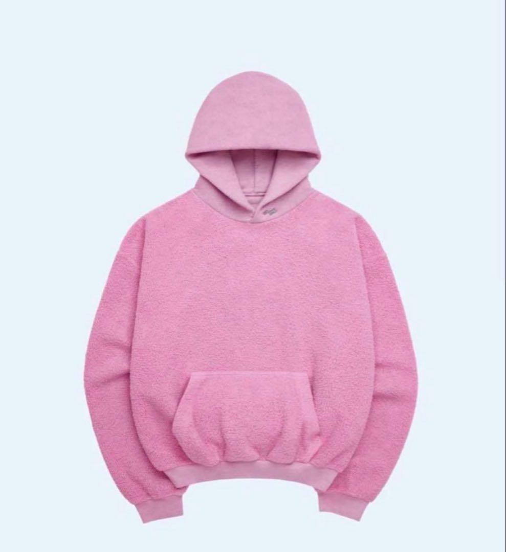 XXL 最安値　SKYLRK REVERSE PINK HOODIE