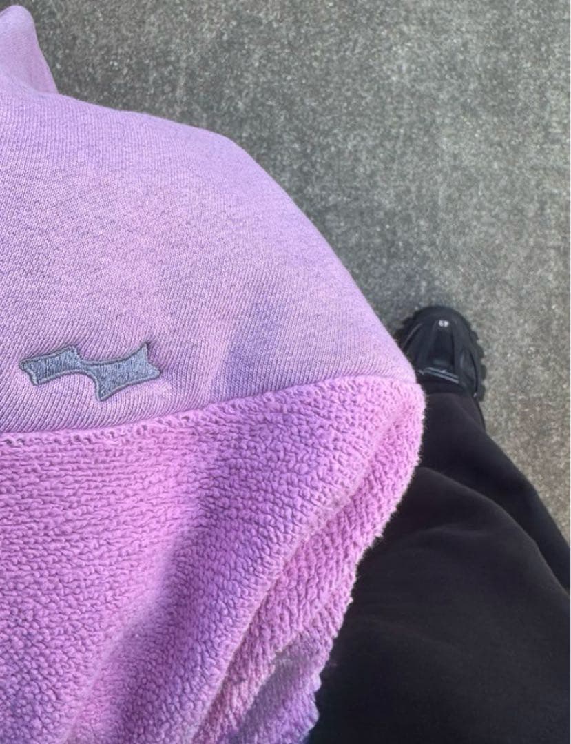 XXL 最安値　SKYLRK REVERSE PINK HOODIE