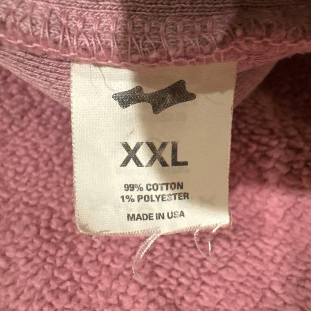 XXL 最安値　SKYLRK REVERSE PINK HOODIE