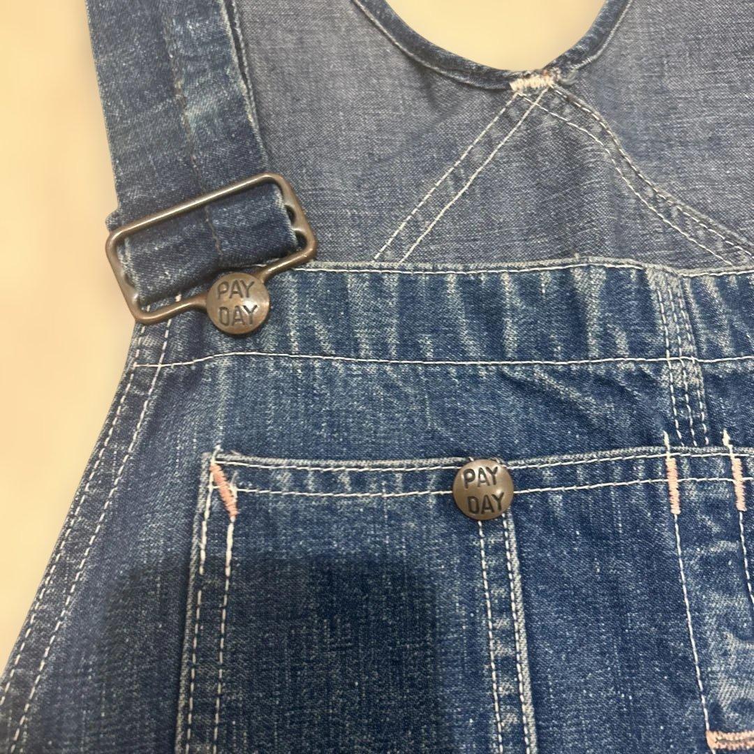 【期間限定】PAYDAY 50's〜60'sオーバーオール　インディゴ